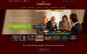 Casino Club Homepage