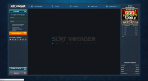 Страница игры Slot Voyager