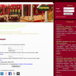 The page with the registration forms of Casino Nirvana