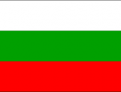 The flag of the country of Bulgaria