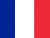 The flag of the France country