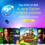 PlayOJO Casino homepage