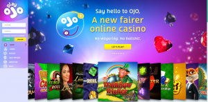 PlayOJO Casino homepage