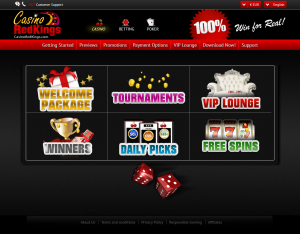Promotions and bonuses at RedKings Casino