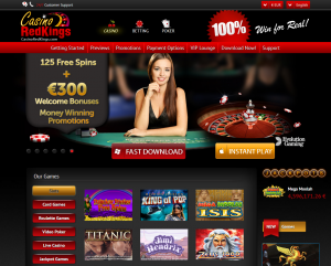 RedKings Casino homepage