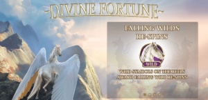 Main page of divine fortune slot