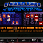 Blackout bonus page