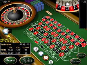 About the european roulette