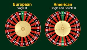European roulette vs American