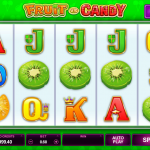 Gameplay in the Fruit vs Candy Slot