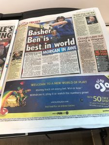 PlayOJO advertising in UK newspapers 1