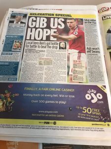 PlayOJO advertising in UK newspapers 2
