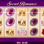 Winning in Secret Romance Slot