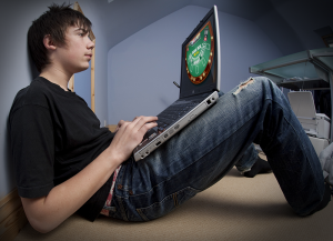Youth gambling starts with online poker games