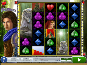 Gameplay in the Wolfheart Slot