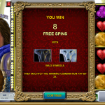 Free spins in this slot machine