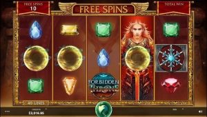 Using free spins in the slot
