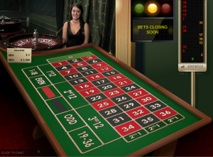 How works online casino live roulette