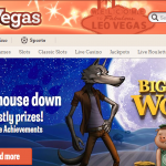 LeoVegas casino Home page
