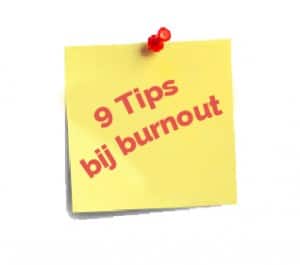 9 Tips bij burnout
