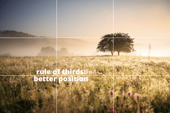 Text On Images: Rule of Thirds