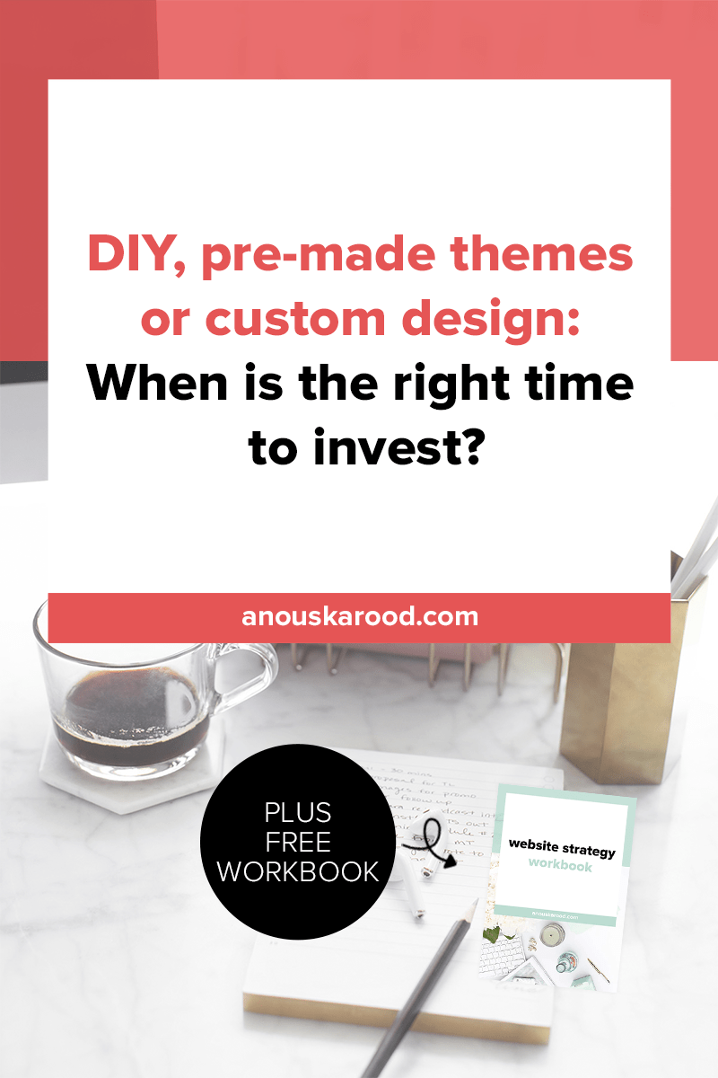 One of the most difficult decisions to make when it comes to web design is if you want to DIY, purchase a pre-made theme, or invest in a custom design. Find out if it's time for you to invest in custom design.