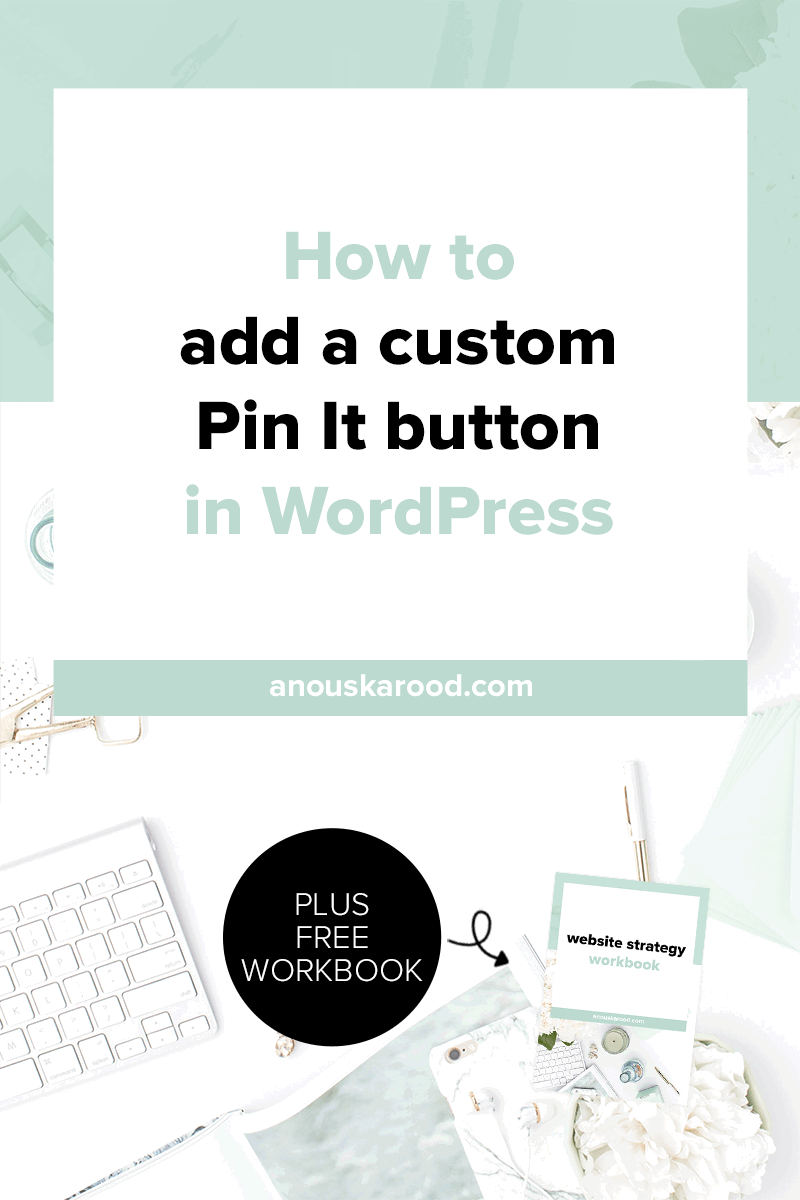 How to add a custom Pin It button in WordPress Make it easy for your visitors to promote your site: click through to learn how to add a custom Pin It button in WordPress.