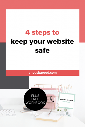 Don't waste your time worrying about your website getting hacked. Take these 4 steps to keep your website safe.