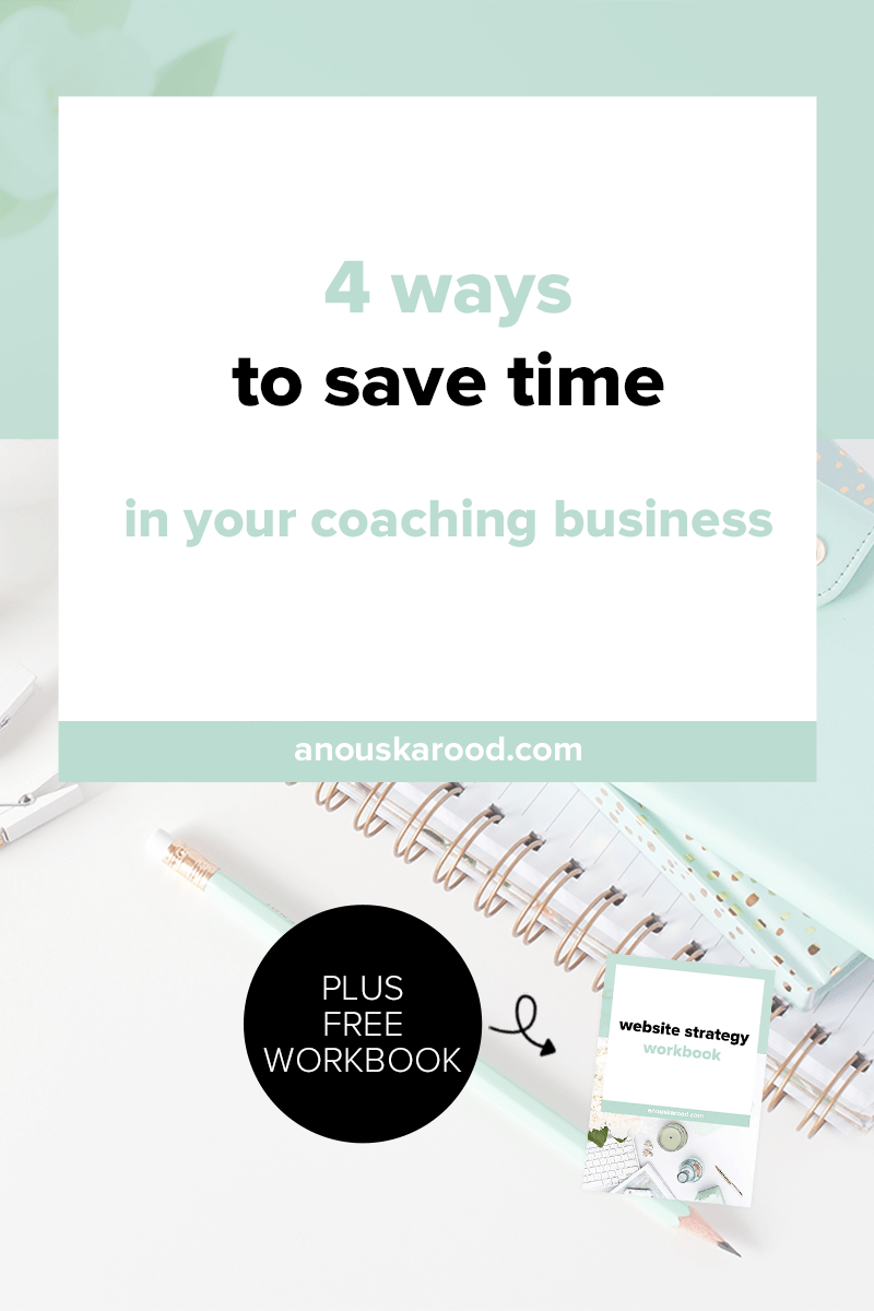 Want to take your coaching business to the next level, but feel like you're on a treadmill, no matter how much you do, you're stuck at the starting point? Save time in these 4 ways, so you can spend the valuable time you have available for your business on things that will actually bring in cash.