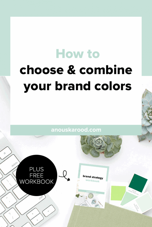 How to choose & combine your brand colors | Anouska Rood