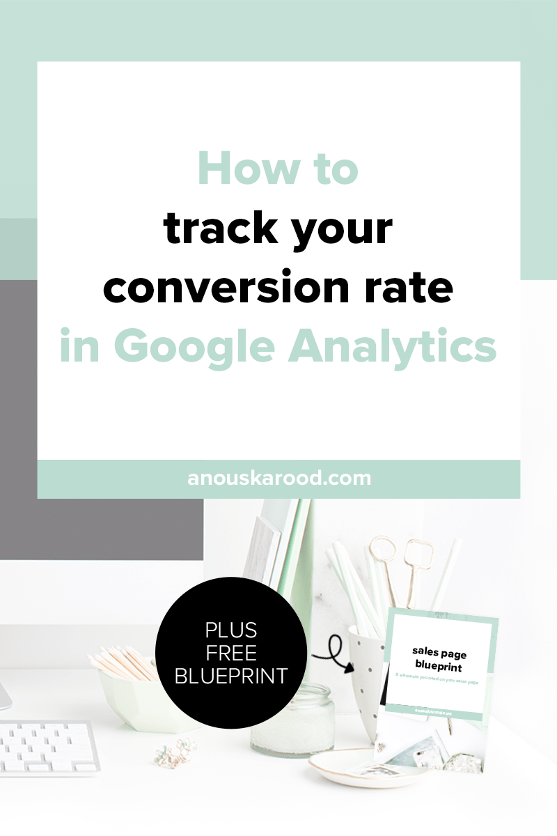 How do you know how well your sales page or landing page is performing? You can track your conversion rate in Google Analytics. You set up a goal, and see where visitors came from and which pages/posts get you the most subscribers or sales.