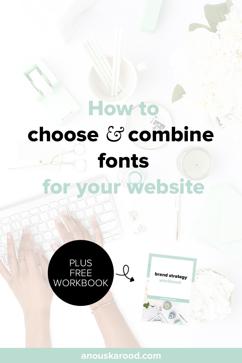 Click through to learn how to choose and combine fonts that work well, and work well together, for your website.