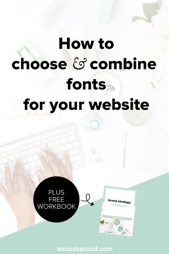 Click through to learn how to choose and combine fonts that work well, and work well together, for your website.