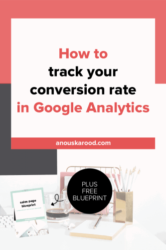 How do you know how well your sales page or landing page is performing? You can track your conversion rate in Google Analytics. You set up a goal, and see where visitors came from and which pages/posts get you the most subscribers or sales.