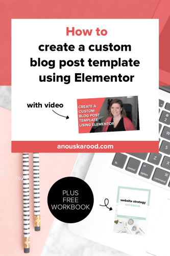 How to design and customize blog posts in WordPress using Elementor