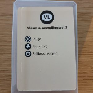 Vlaamse aanvullingsset 3: Jeugd, Jeugdzorg en Zelfbeschadiging