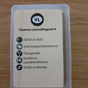 Vlaamse aanvullingsset 4: ADHD/ADD, ASS, Transgender, Familie, Studie en Beroep