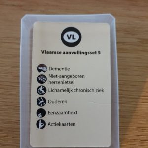 Vlaamse aanvullingsset 5: Dementie, NAH, Lichamelijk chronisch ziek, Ouderen, Eenzaamheid en Actiekaarten