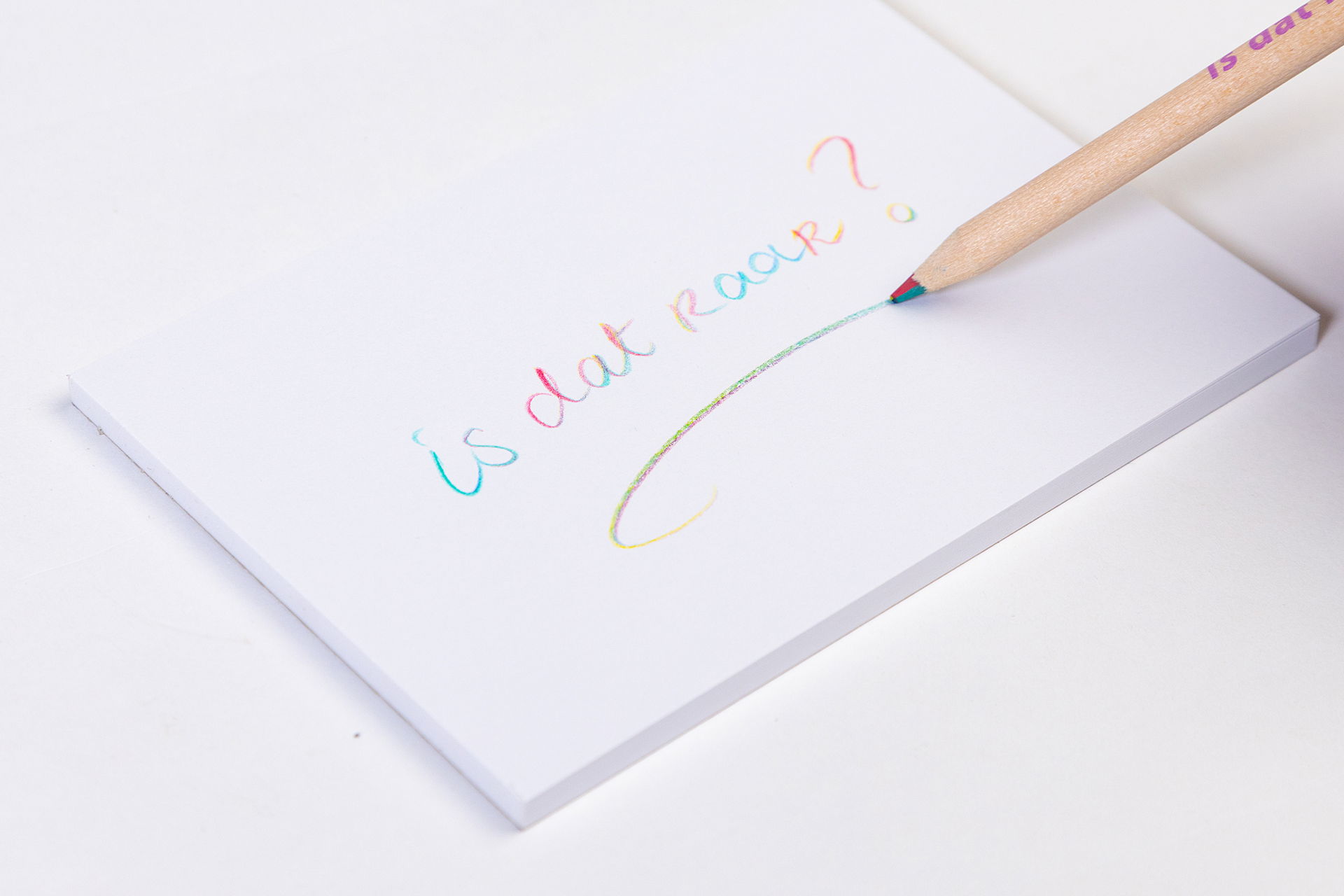 Houten regenboog potloden Is dat RAAR? - Afbeelding 3