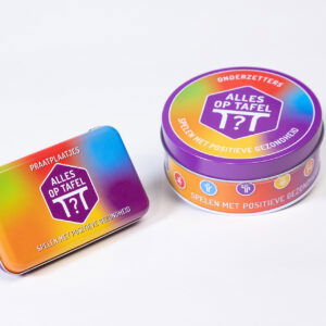 Combi Onderzetters én Praatplaatjes Alles op Tafel