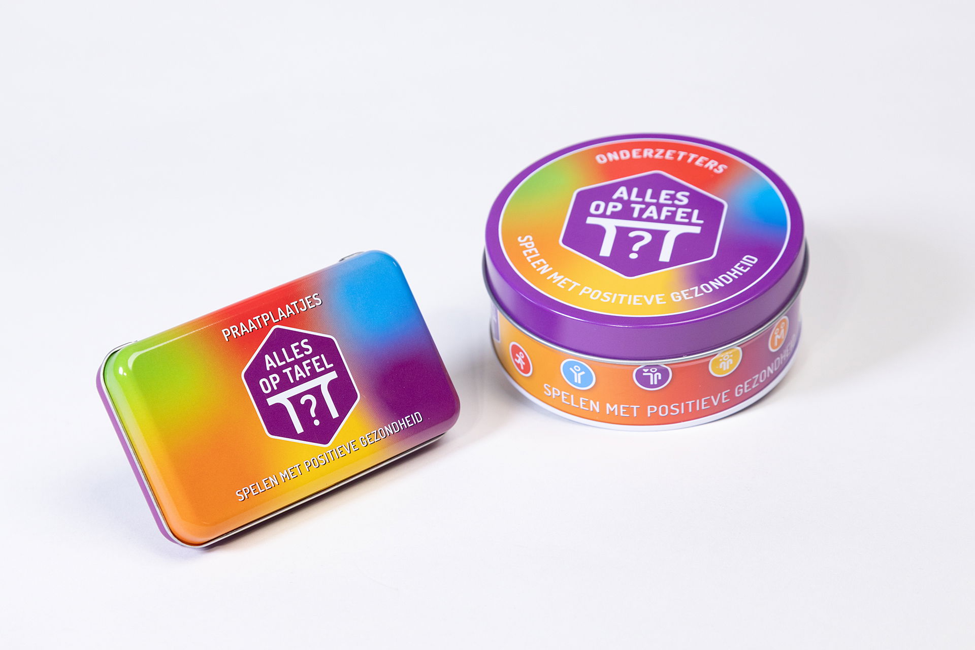Combi Onderzetters én Praatplaatjes Alles op Tafel