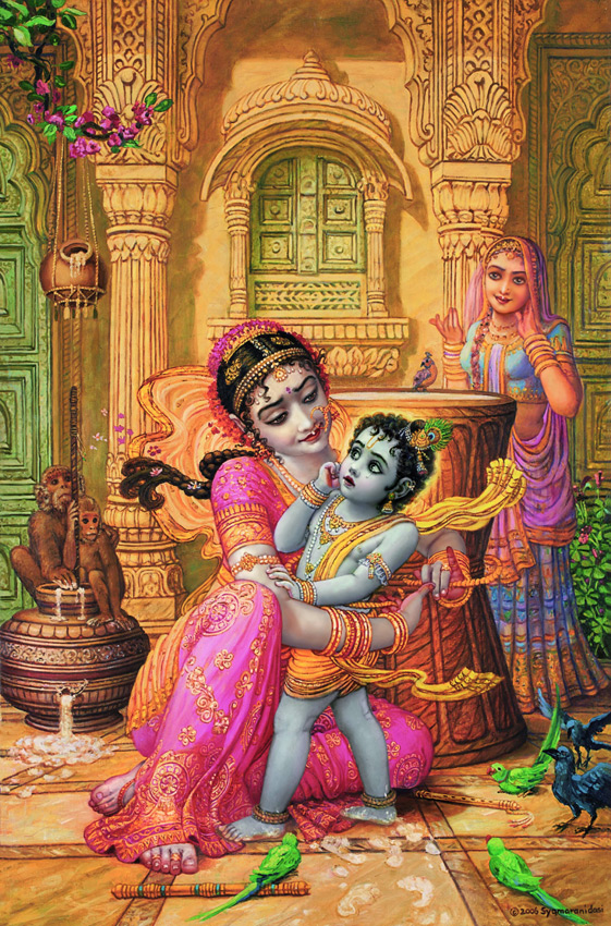 Mother Yaśodā’s bhakti is indescribable