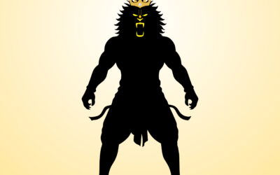 Why did Lord Nṛsiṁhadeva put the intestines around His neck?