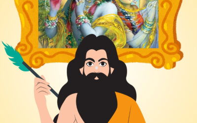 Guru in full, a manifestation of Rādhikā