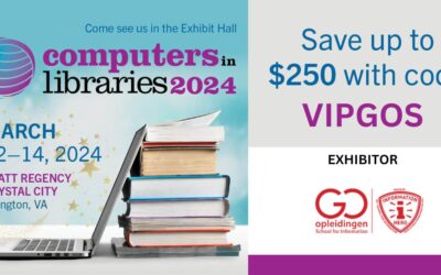 Visit us at Computers in Libraries 2024
