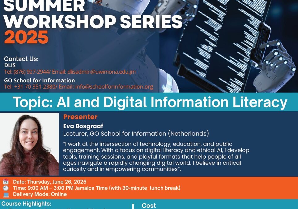 New course: AI and Digital Information Literacy