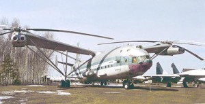 Russische Mi-12 heavy-lift transport helikopter (1960)
