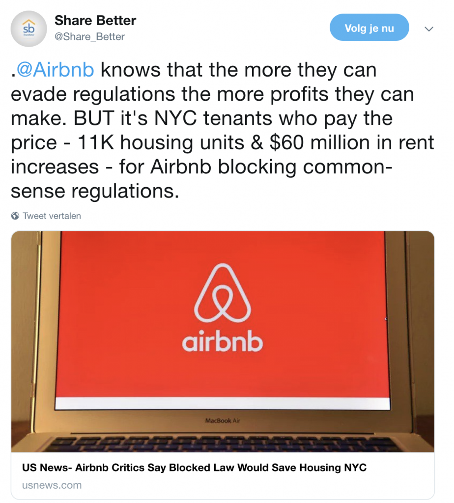 uber en airbnb